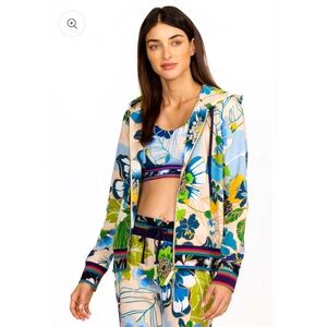 ❌SOLD❌ Johnny Was Jenn Modern Zip-Up Hoodie, Size Large